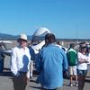 Burt Rutan meeting with guests